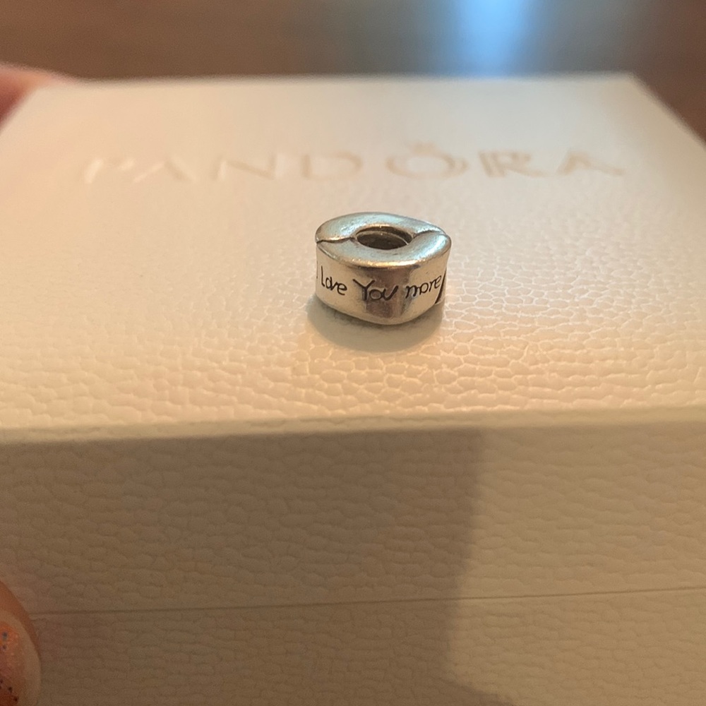 Pandora love you, love you more charm